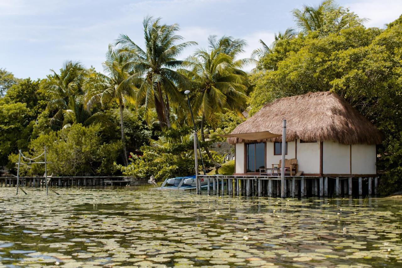 Lagoon Front Hut: Daily Cleaning, Bikes & Kayaks! Bacalar Εξωτερικό φωτογραφία