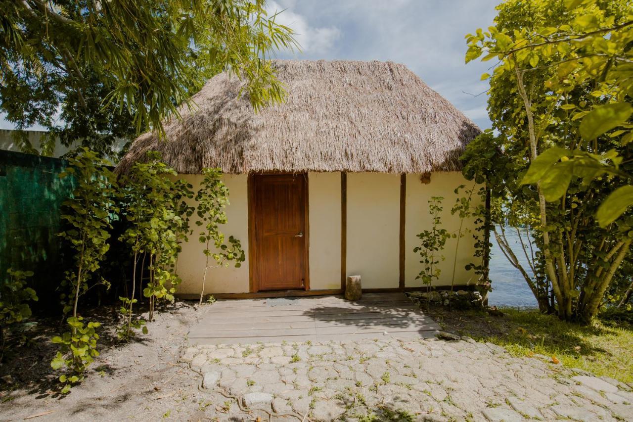 Lagoon Front Hut: Daily Cleaning, Bikes & Kayaks! Bacalar Εξωτερικό φωτογραφία